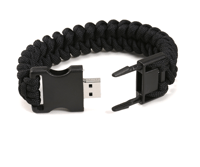 Hidden USB Paracord Bracelet 128GB 