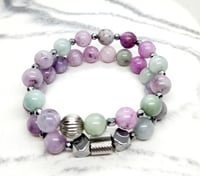 Multi colored Jade Bracelet AA