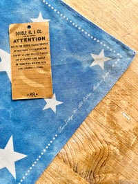 Image 5 of RRL TRUE INDIGO STAR-PRINT COTTON BANDANA