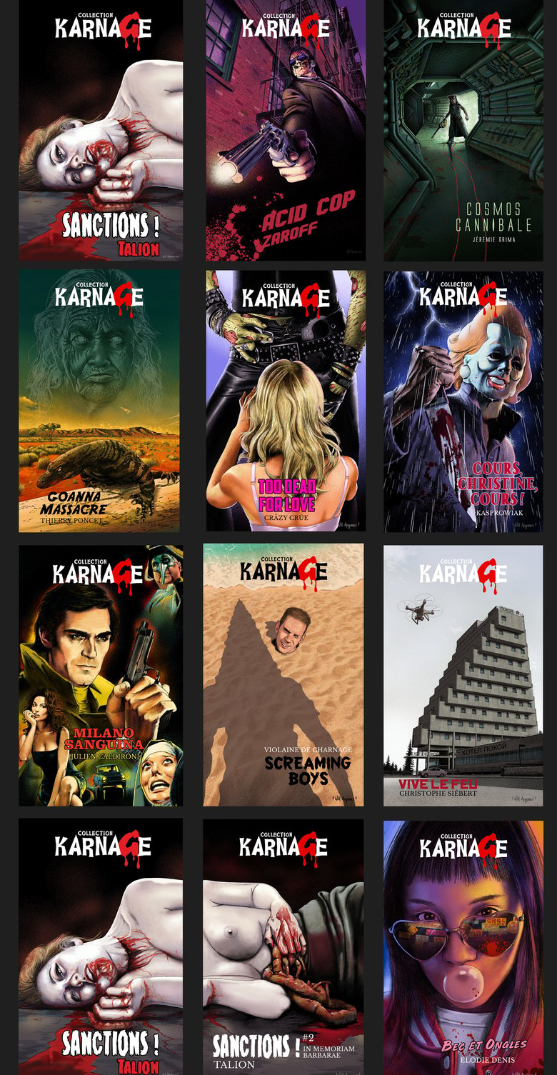 Image of Posters COLLECTION KARNAGE - Port gratuit !
