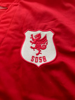 Image of WALES Vintage Training Tops Red 