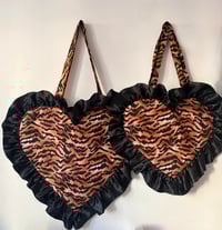 Image 2 of Tiger Babe Heart Bag 🖤 🐅