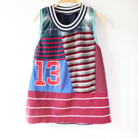 Image 1 of superstripe plaid SIZE 14 13TH thirteenth 13 teenager teen BIRTHDAY PARTY BDAY tank top sleeveless 