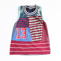 Image 2 of superstripe plaid SIZE 14 13TH thirteenth 13 teenager teen BIRTHDAY PARTY BDAY tank top sleeveless 