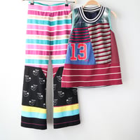 Image 3 of superstripe plaid SIZE 14 13TH thirteenth 13 teenager teen BIRTHDAY PARTY BDAY tank top sleeveless 