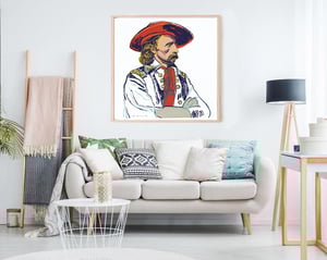 Image of Andy Warhol - General Custer, Cowboys and Indians Portfolio Giclee Print, Poster