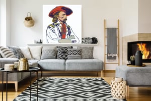 Image of Andy Warhol - General Custer, Cowboys and Indians Portfolio Giclee Print, Poster