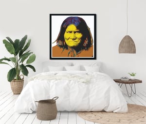Image of Andy Warhol - Geronimo, Cowboys and Indians Portfolio Giclee Print, Poster