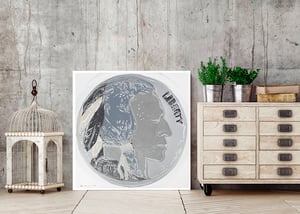 Image of Andy Warhol - Indian Head Nickel, Cowboys and Indians Portfolio Giclee Print, Poster