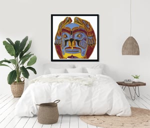 Image of Andy Warhol - Northwest Coast Mask, Cowboys and Indians Portfolio Giclee Print, Poster