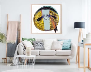 Image of Andy Warhol - Plains Indian Shield, Cowboys and Indians Portfolio Giclee Print, Poster