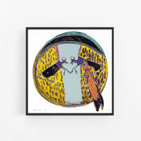 Image 1 of Andy Warhol - Plains Indian Shield, Cowboys and Indians Portfolio Giclee Print, Poster