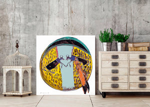 Image of Andy Warhol - Plains Indian Shield, Cowboys and Indians Portfolio Giclee Print, Poster