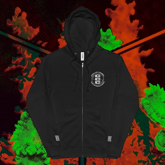 Image of Coral City Camera Dome Zip Hoodie