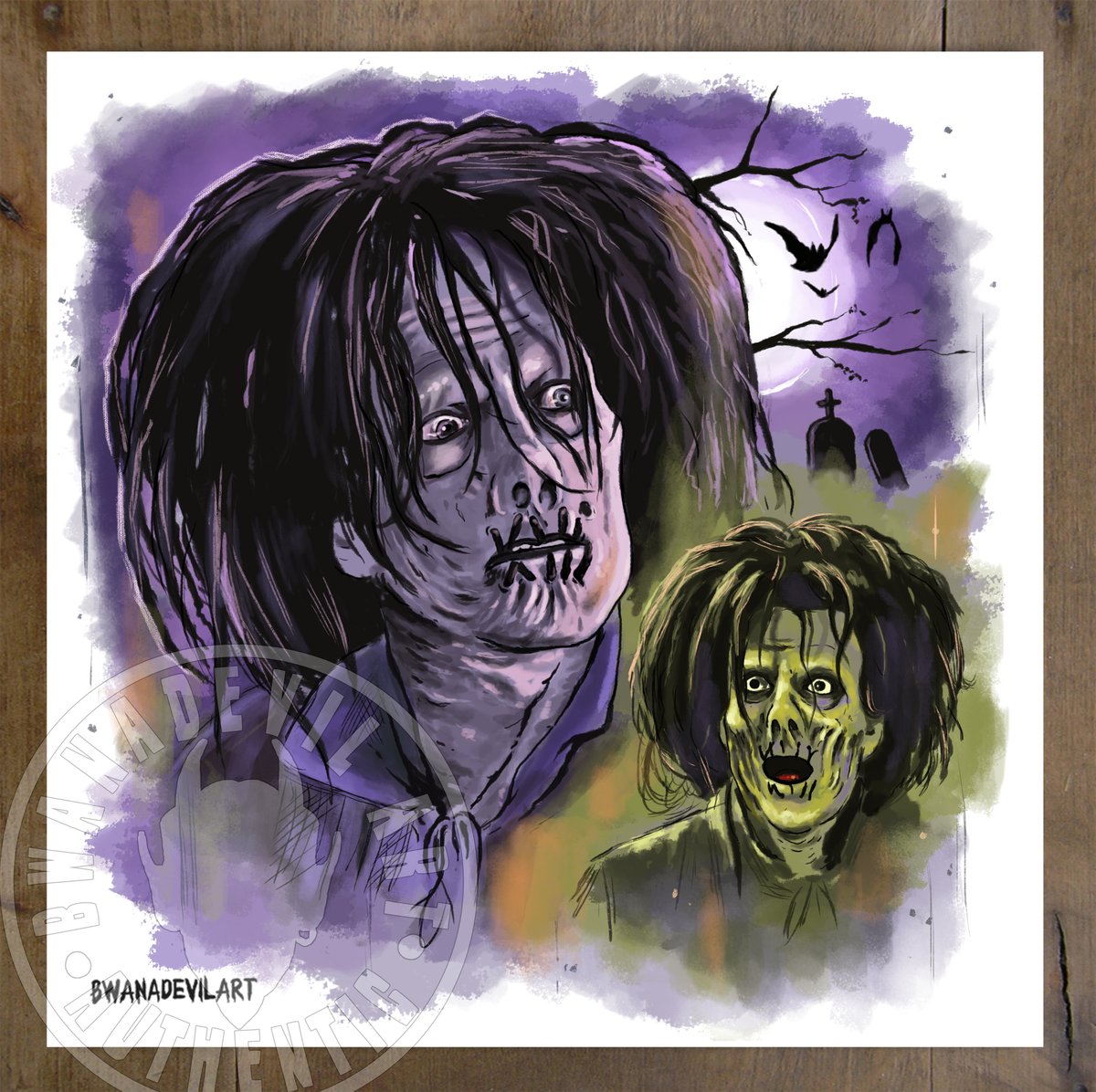 Image of Billy Butcherson (Hocus Pocus) LIMITED EDITION Art Prints