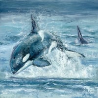 Image 1 of Ocean Blues painting