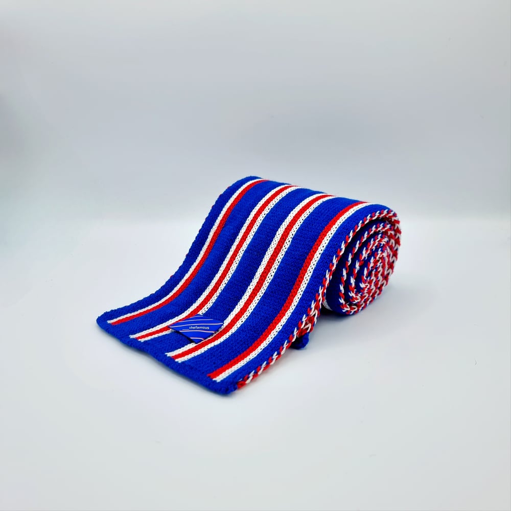 Image of Famous Classic Stripes Scarf 