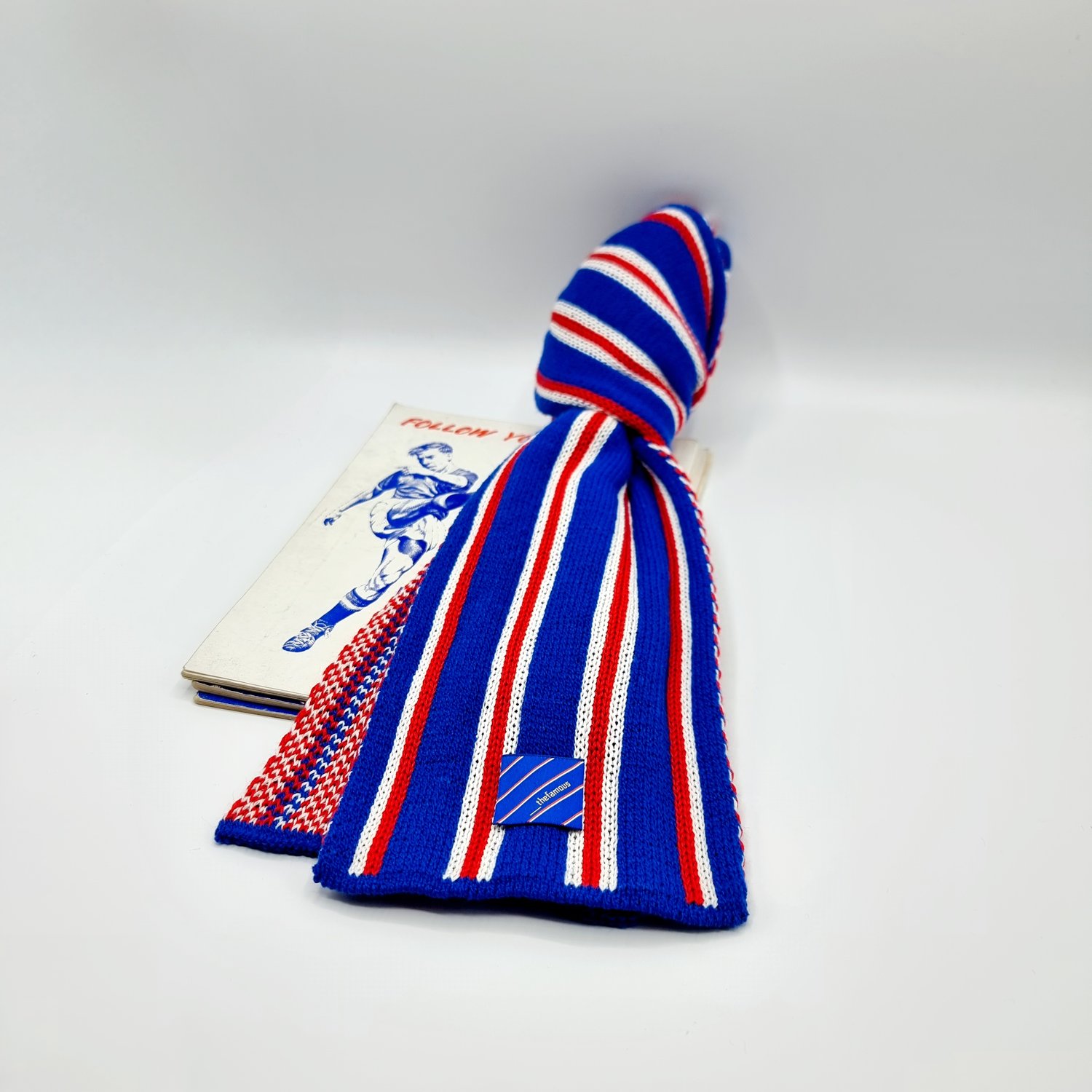 Image of Famous Classic Stripes Scarf 