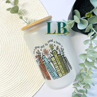 Image 2 of Good Day to read a Book Glass Can