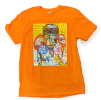 Image 1 of Orange pop Art tee