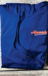 Image 1 of Mahomet Mavericks Embroidered Left Chest Hoodie