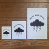 Black Cloud Art Print