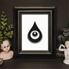 Evil Eye Art Print