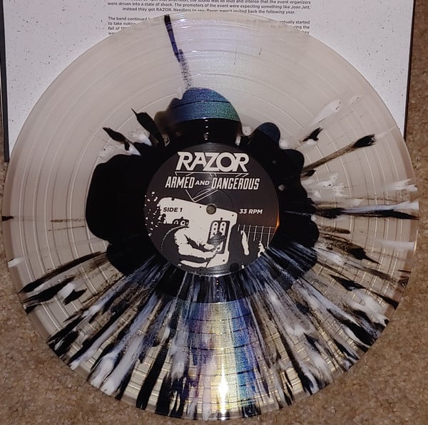 Razor  – Armed And Dangerous LP