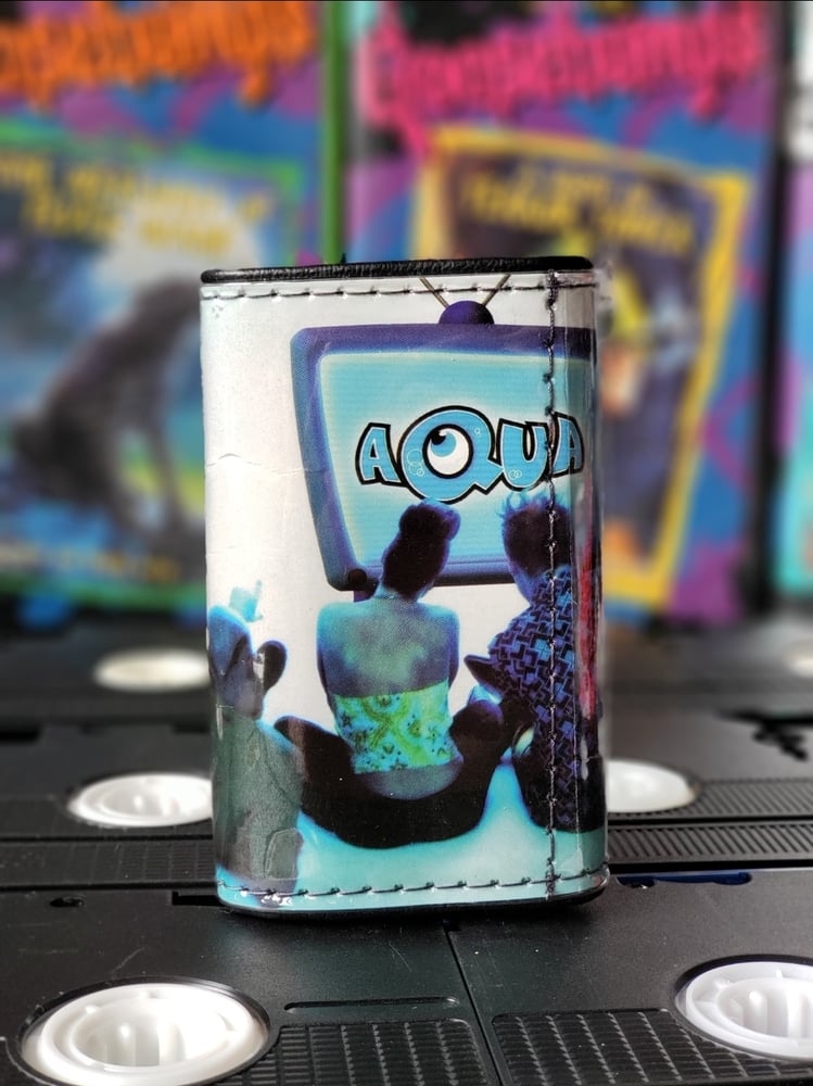Image of Aqua card wallet #2