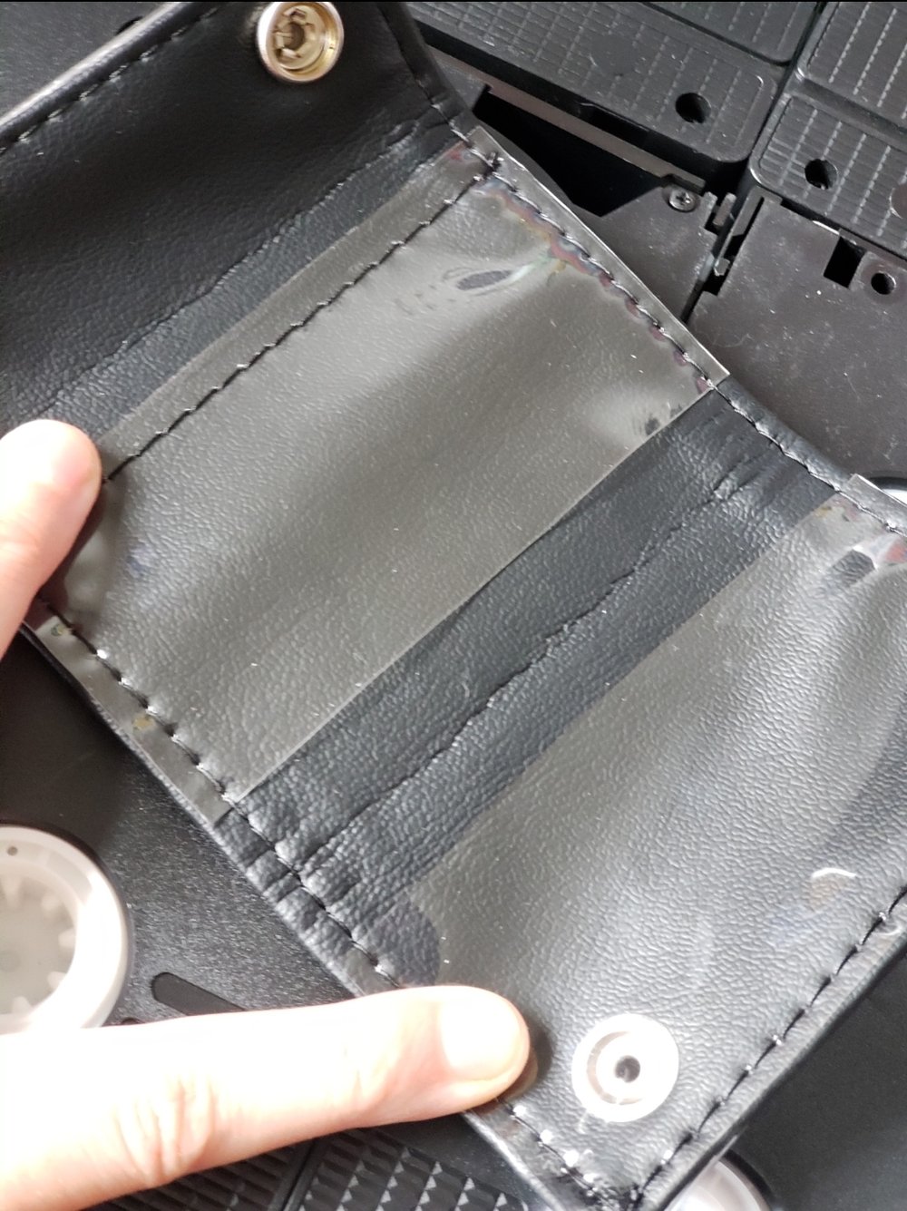 Image of Aqua card wallet #2