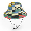 TV Test Pattern Sun Hat