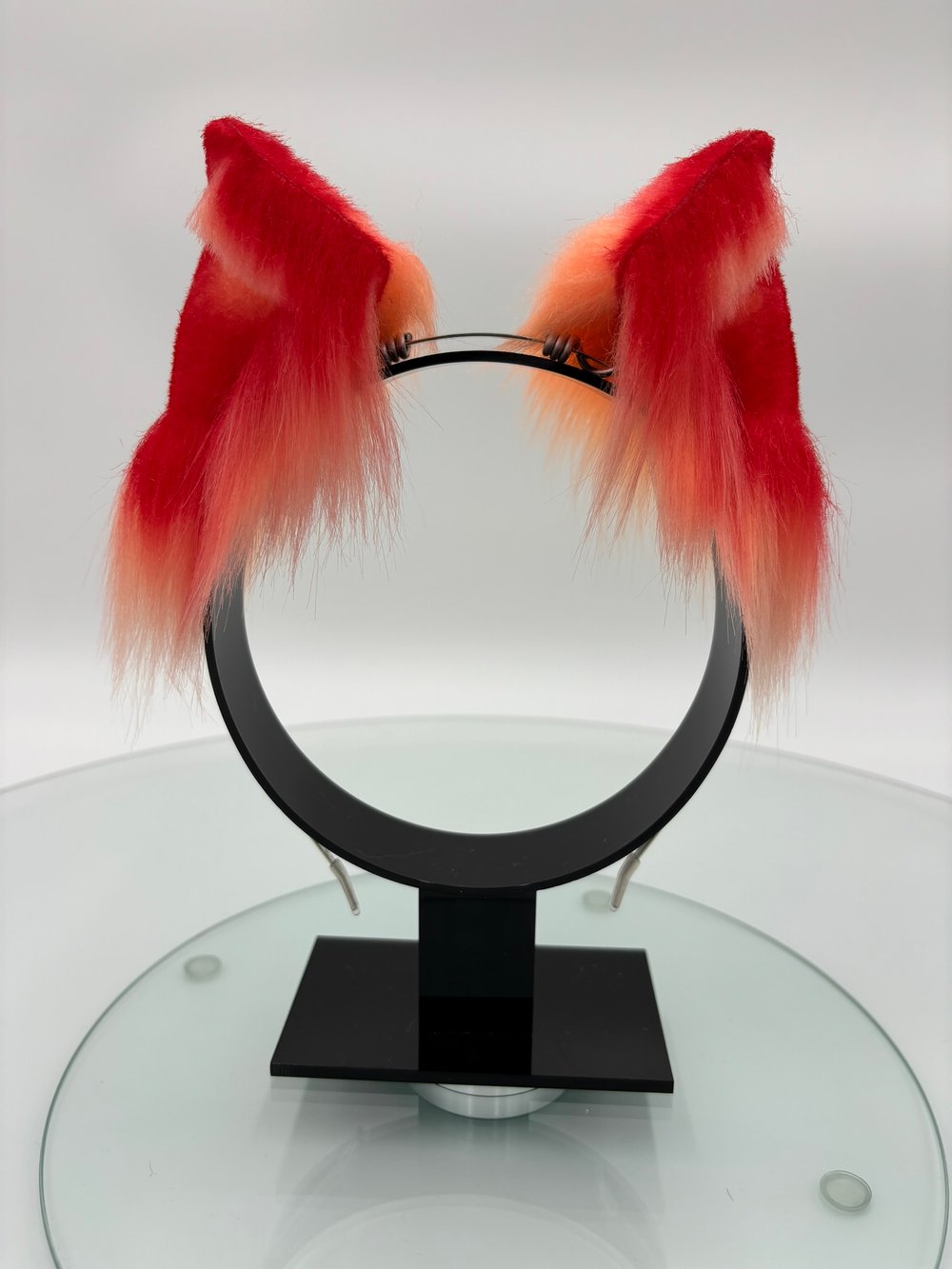 Image of Red & Orange Kitten Ears