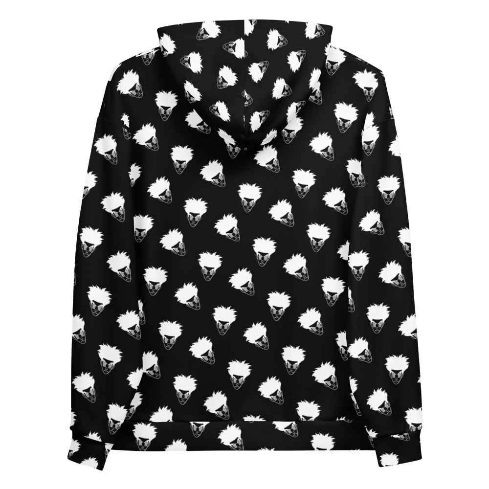 Image of YAGGFU FRONT™ FISTO LOGO ALL OVER PRINT Unisex Hoodie