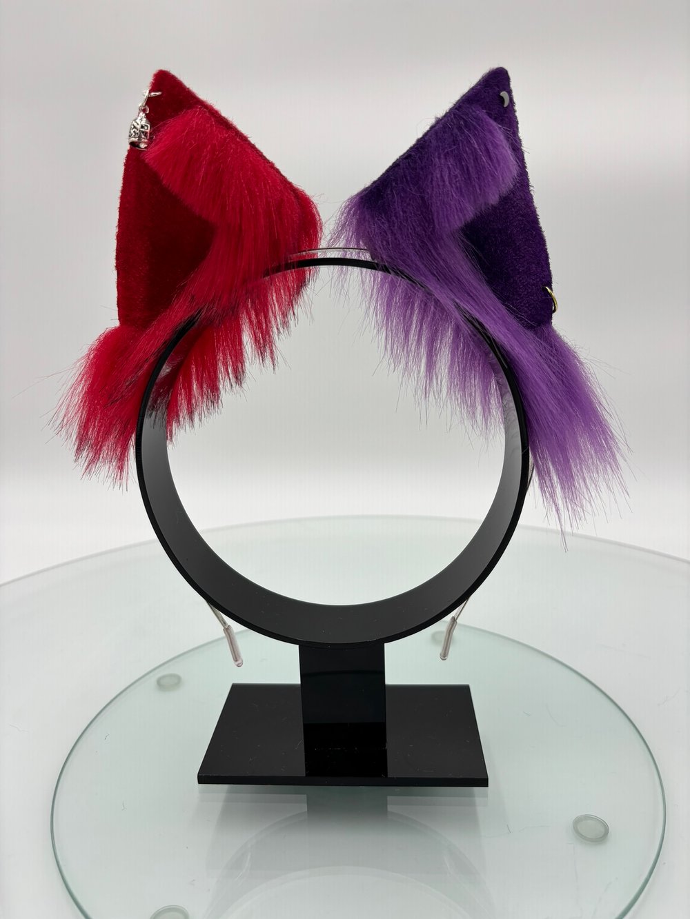 Image of Red & Purple Kitten Ears