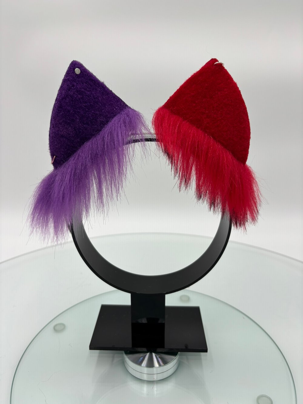 Image of Red & Purple Kitten Ears