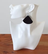 Image 5 of Tri Fabric Earrings 