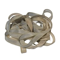 Image 1 of 1PC. NOSTALGIA  42" hand dyed wrist wrap bracelet silk ribbon/by COLOR KISSED SILK