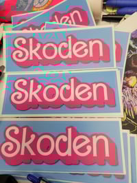 Skoden vinyl stickers 