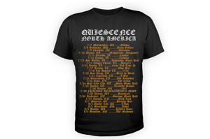 Image of Quiescence North America Tour Shirt