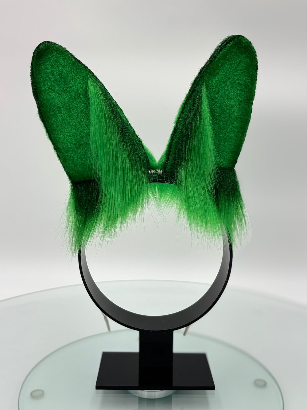 Image of Forest Green Mini Bun Ears