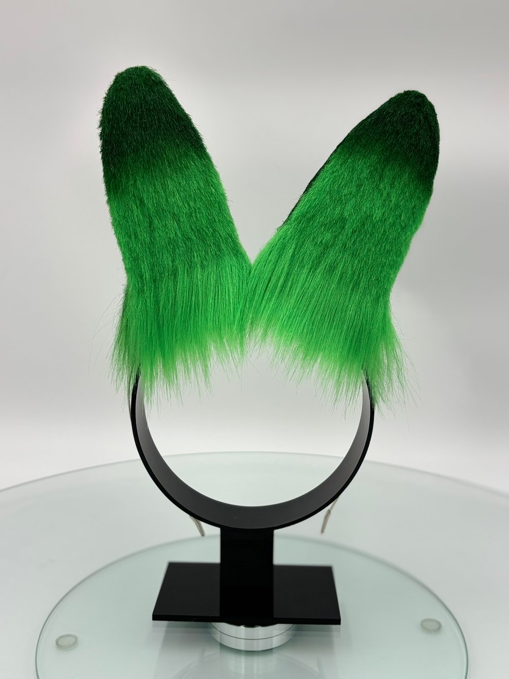 Image of Forest Green Mini Bun Ears