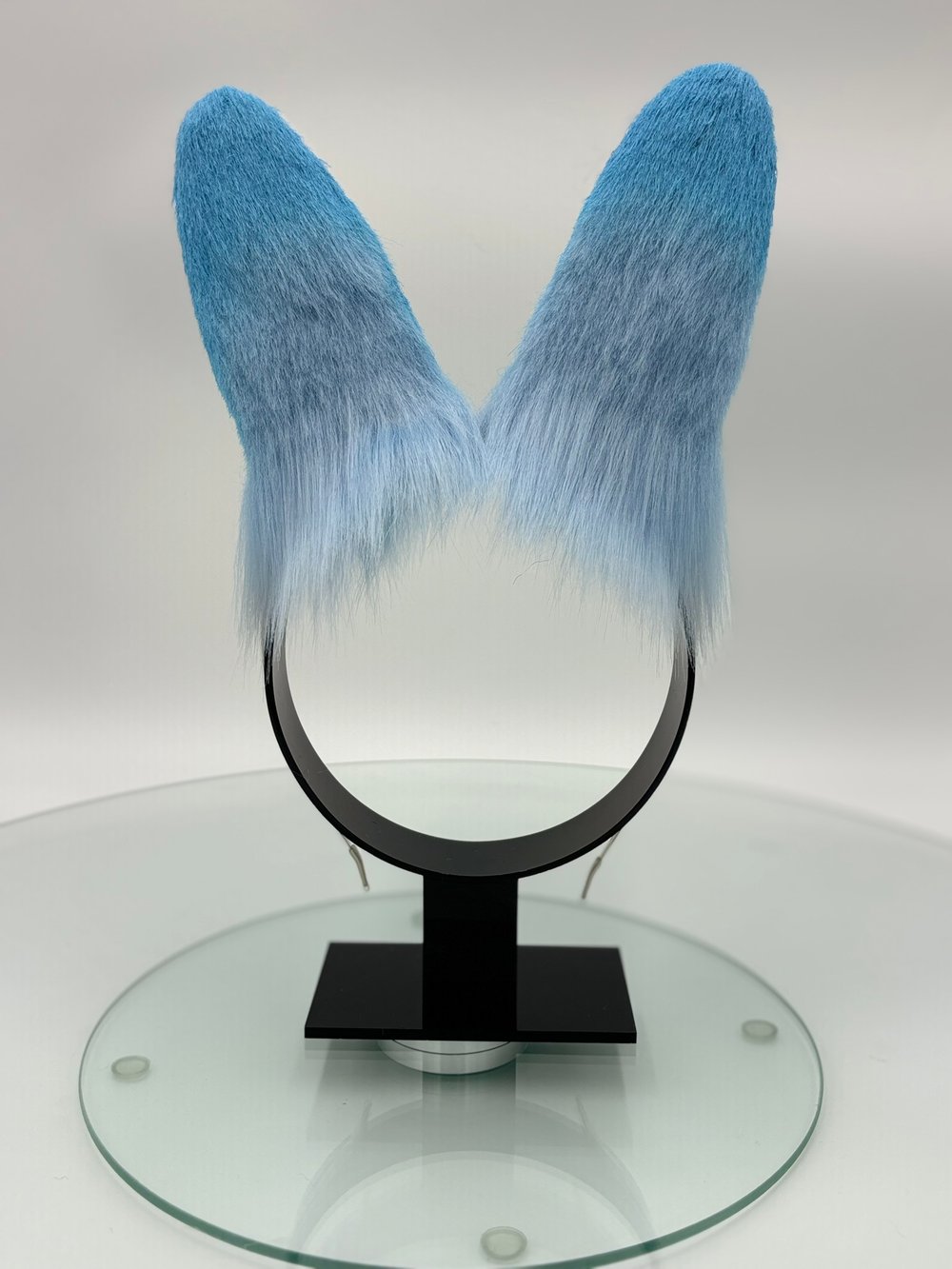 Image of Powder Blue Mini Bun Ears