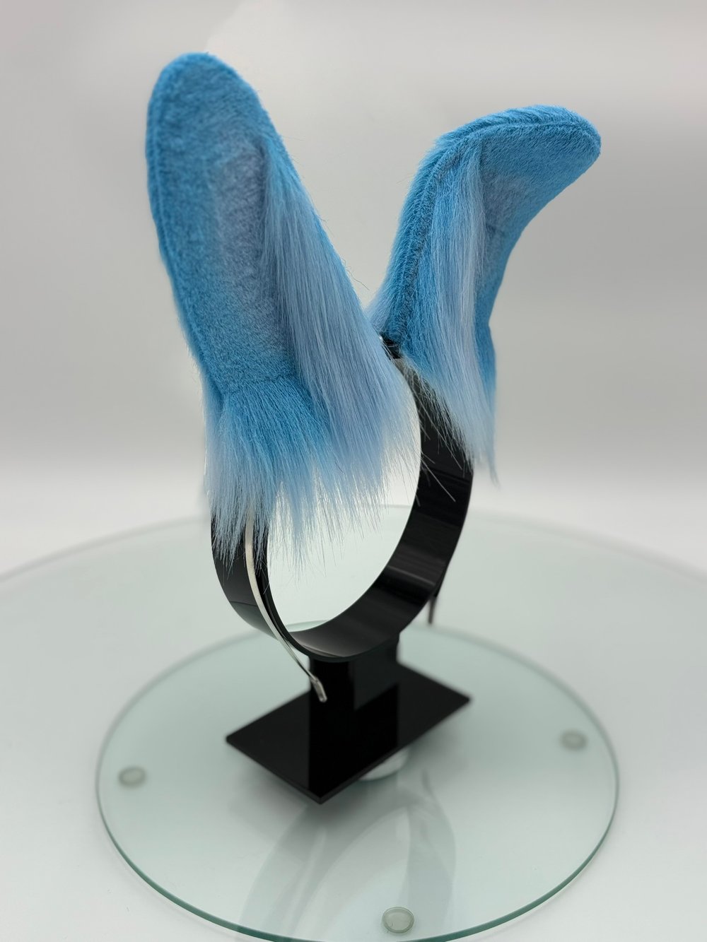 Image of Powder Blue Mini Bun Ears
