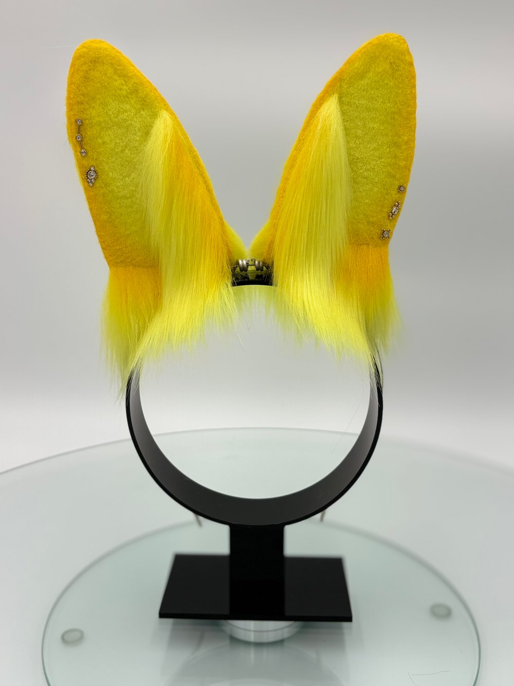 Image of Sunshine Yellow Mini Bun Ears