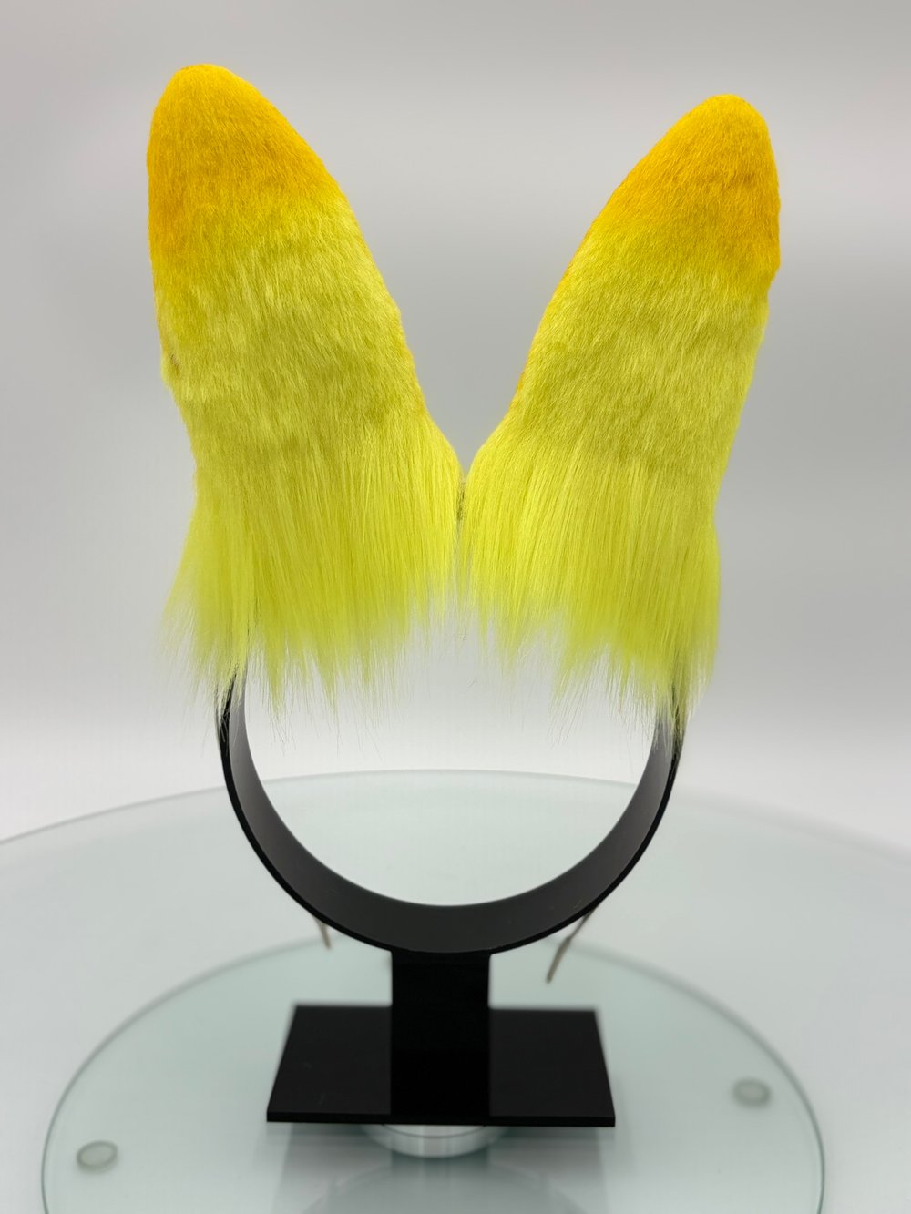 Image of Sunshine Yellow Mini Bun Ears
