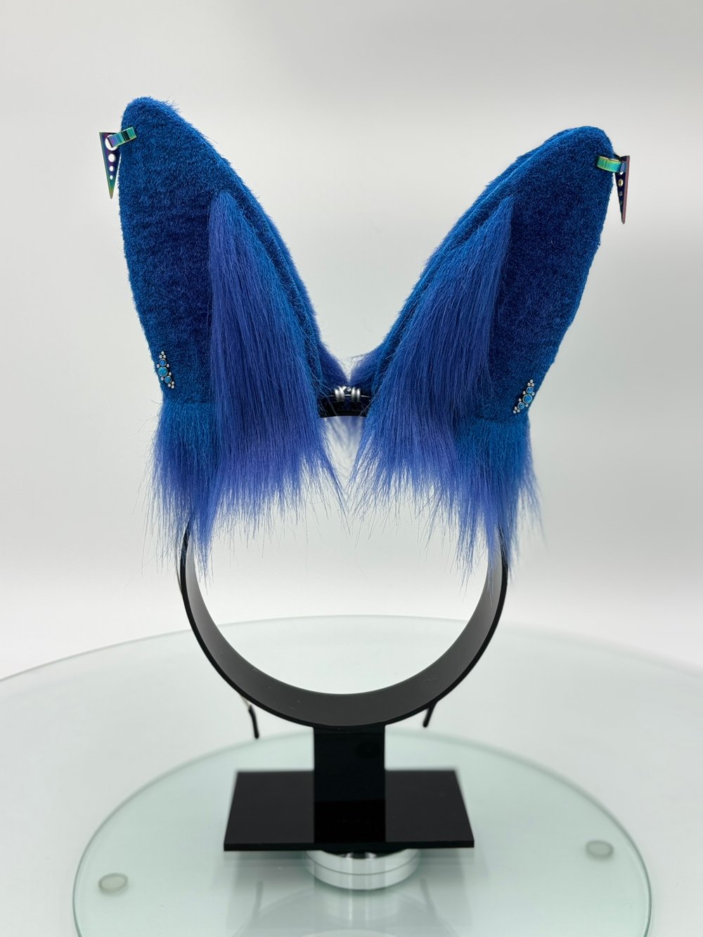 Image of Midnight Blue Mini Bun Ears