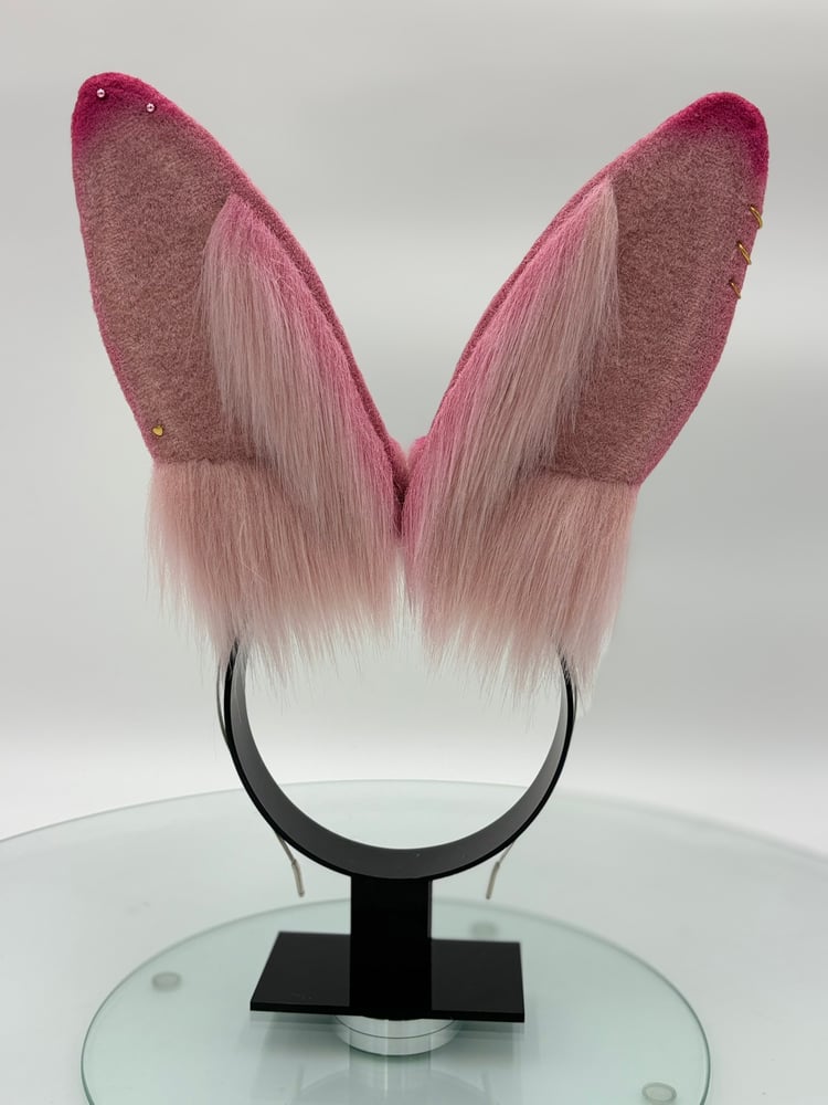 Image of Pink Valentine Bun Ears