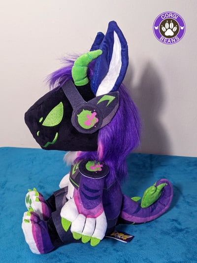 Poison Type Protogen Plushies - IN STOCK | CorgiBeans