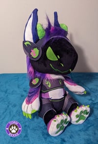 Image 3 of Poison Type Protogen Plushies - IN ROUTE