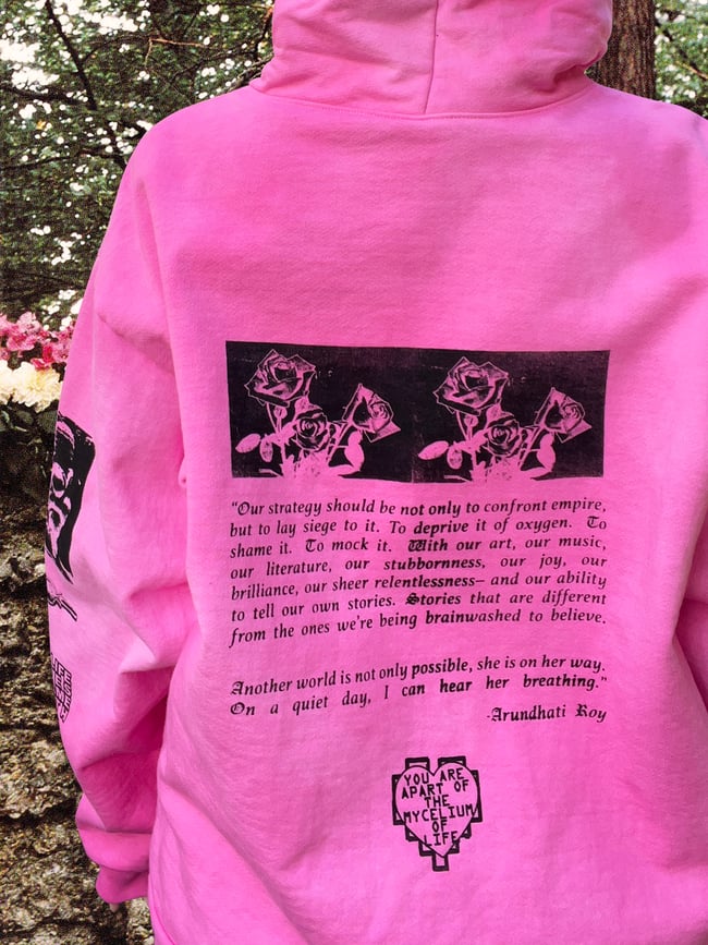INTEGRITY ROSE FLOWER ESSENCE SPELL HOODIE